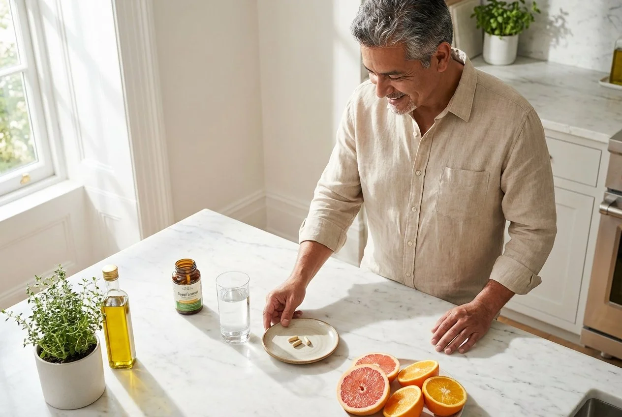 Different supplements, like Lysine or Probiotics, work through different biological pathways than Monolaurin.